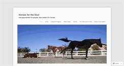 Desktop Screenshot of horsesforthesoul.org